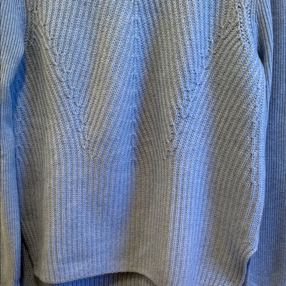 Veronica Beard Light Blue Turtleneck Sweater NWOT - Picture 4 of 9